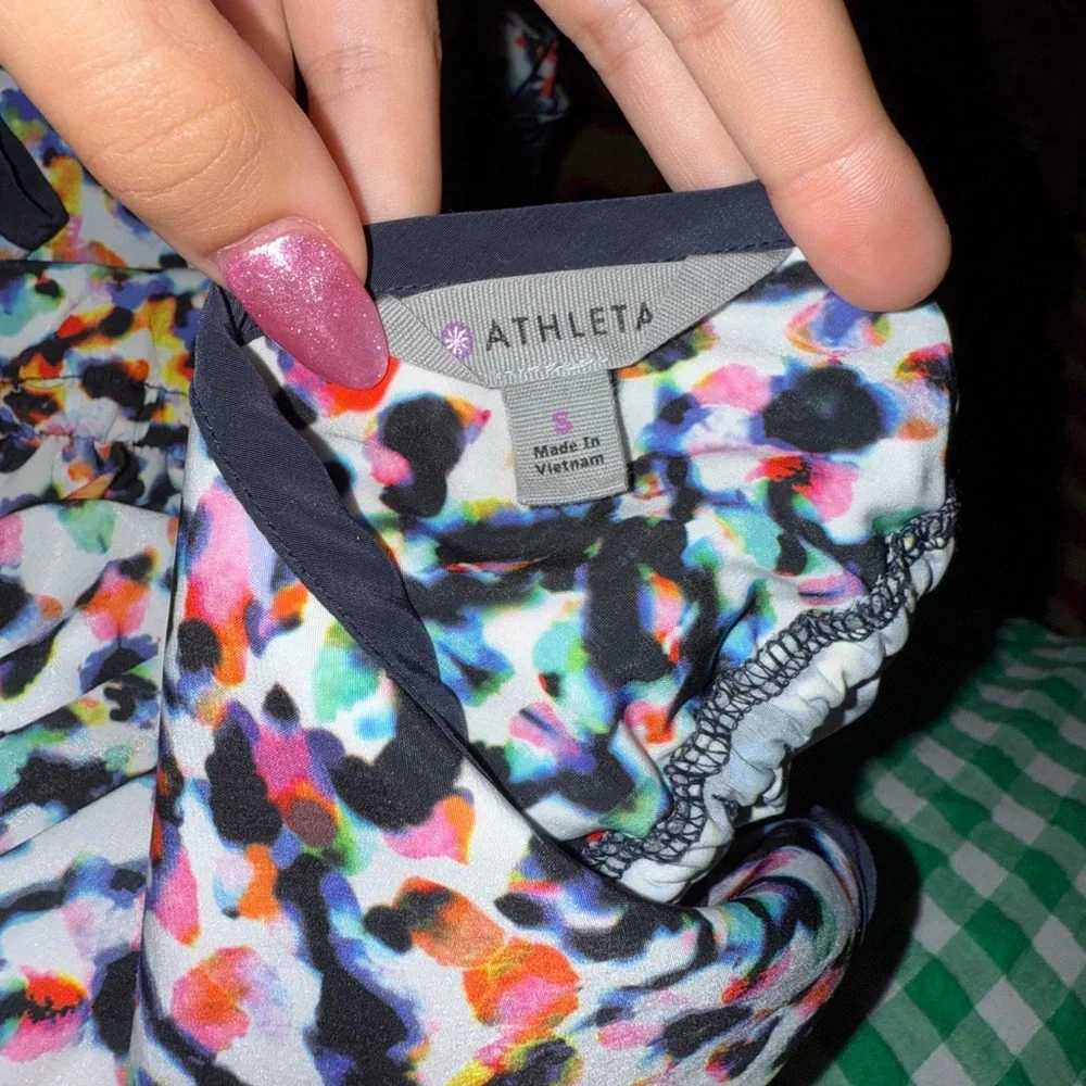 Athleta Colorful Patterned Maxi Dress - Picture 4 of 4